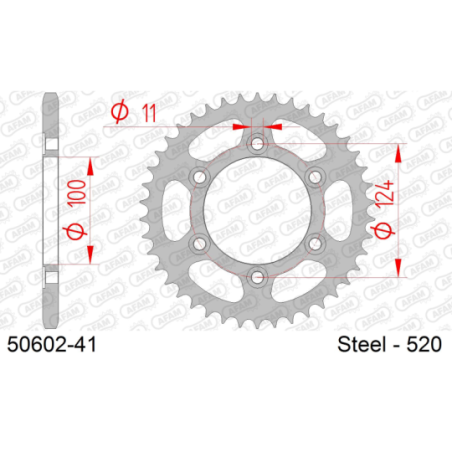 Couronne DUCATI 750 MONSTER 1999-2002 A