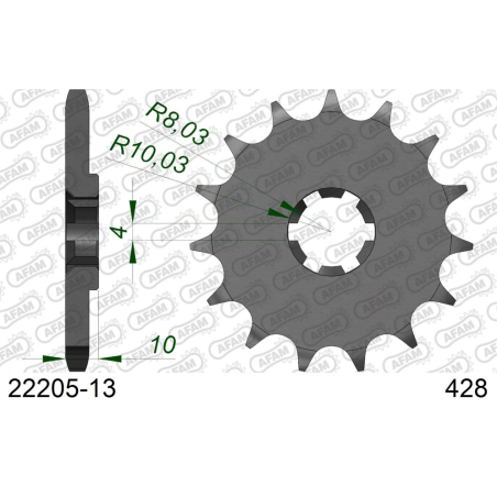 PIGNON #428 - Afam - 22205-13