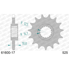 PIGNON #525 - Afam - 61600-17