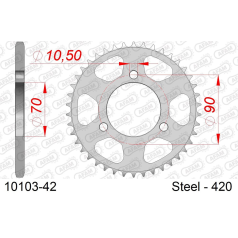 COURONNE ACIER #420 - Afam - 10103-42