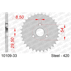 COURONNE ACIER #420 - Afam - 10109-33