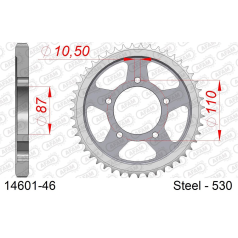 Kit Chaîne AFAM 530 XMR3 Pour Suzuki GSF 600 Bandit GN77B (1995-1999) - Pignons 15/47, 110 Maillons