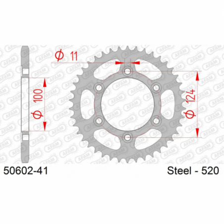 COURONNE ACIER #520 - Afam - 50602-41