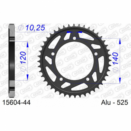 COURONNE EN ALU #525 - Afam - 15604-44