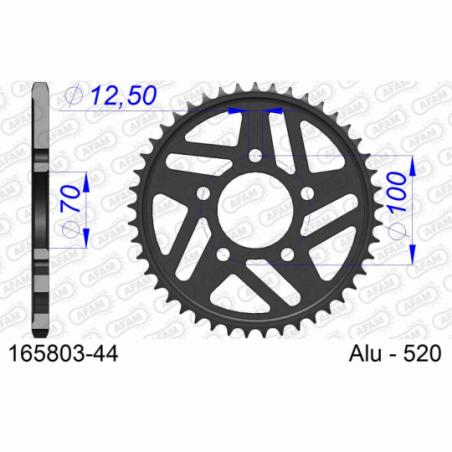 COURONNE EN ALU #520 - Afam - 165803-44