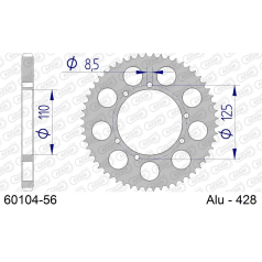 COURONNE EN ALU #428 - Afam - 60104-56
