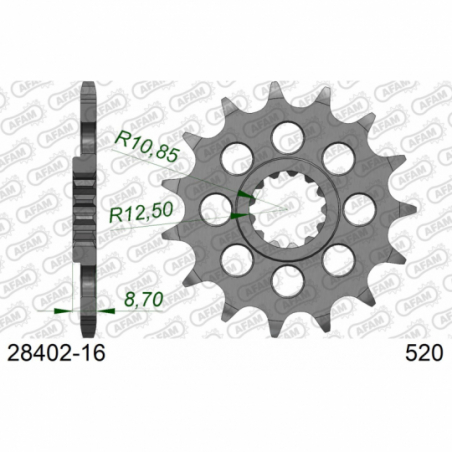 Pignon WASAKI ZXR 750 #520 RACING 93-