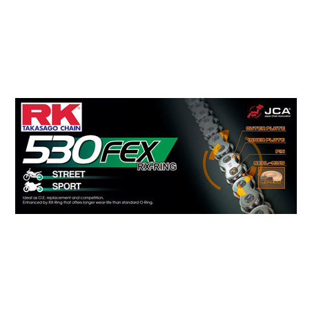 Kit Chaine 156501.584 Acier Rx'Ring Super Renforcee 58530fex