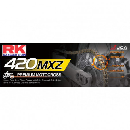 Kit Chaine 251017.2351 Alu Motocross Ultra Renforcee 420mxz