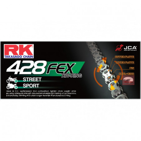 Kit Chaine 73215.248 Acier Xw'Ring Super Renforcee 58428fex