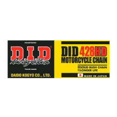 Chaine 428HD DID Renforcée Couleur Acier