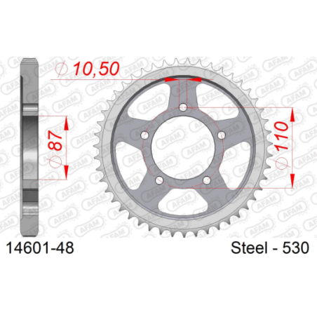 Couronne SUZUKI VZ 800 1997-2002  0