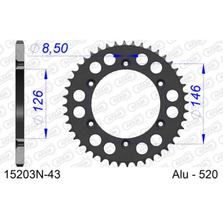 Couronne ZUKI DR 350 SE 1996-1999