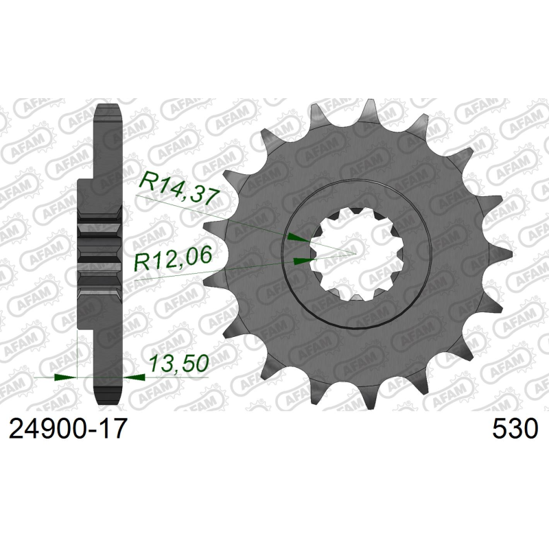 Kettensatz Kawasaki ZRX 1100 (ZRT10C) 97-00, DID EXTRA Verstärkt, Stealth Grün