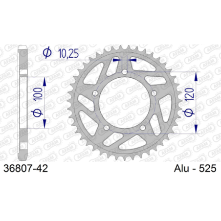 Couronne RILIA RSV4 1000 APRC 2011-2014