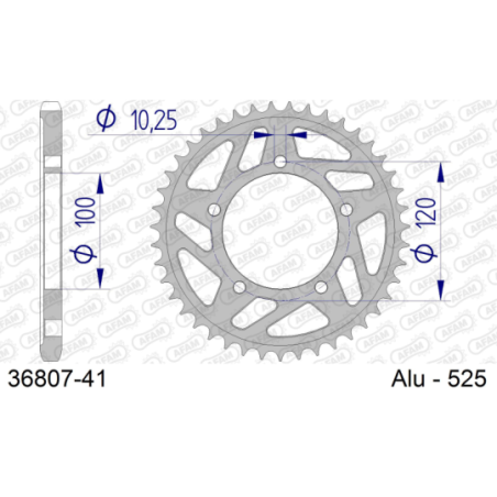 Couronne RILIA RSV4 1000 RR - RF 2015-2