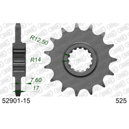 Pignon DUC PAN 1299 S-LEGGERA PCD4 #5