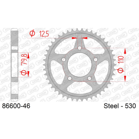 Couronne TRIUMPH 900 TROPHY 1992-1993 A