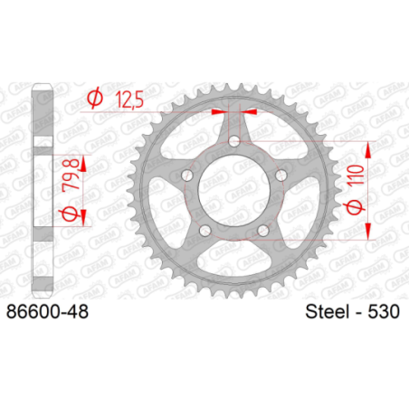 Couronne TRIUMPH 900 TIGER 1999-2001