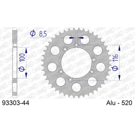 Couronne S-GAS 125 PAMPERA 92-01  0