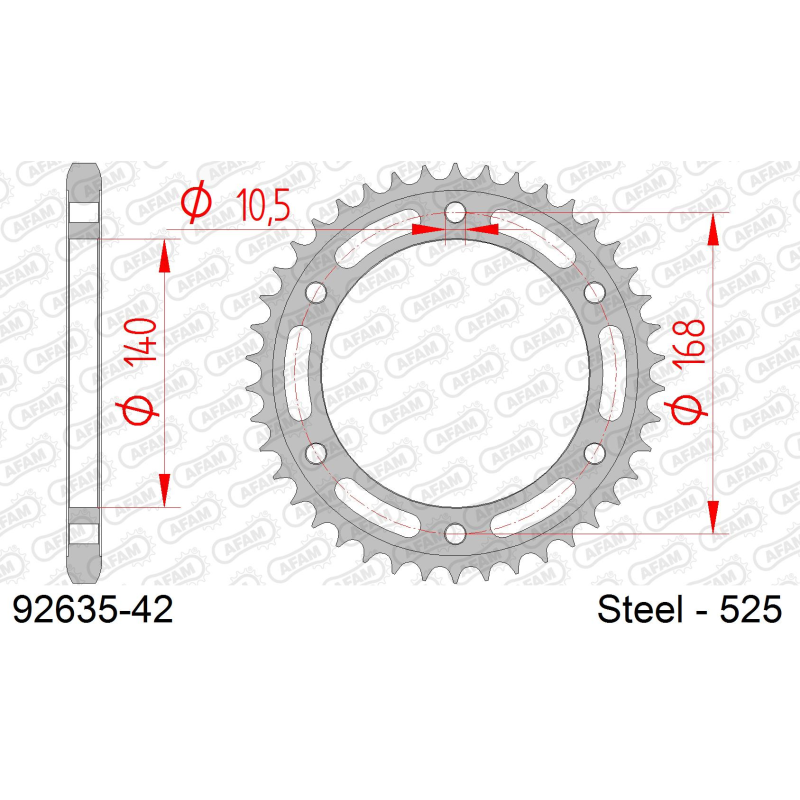 Couronne BMW F 700 GS 2012-2018 BOLTS 1