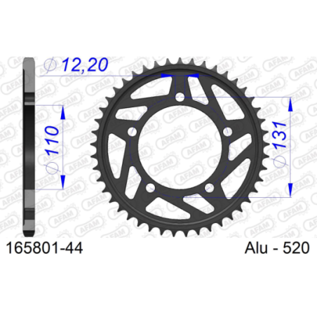 Couronne CING BMW S 1000 RR #520 2009-2